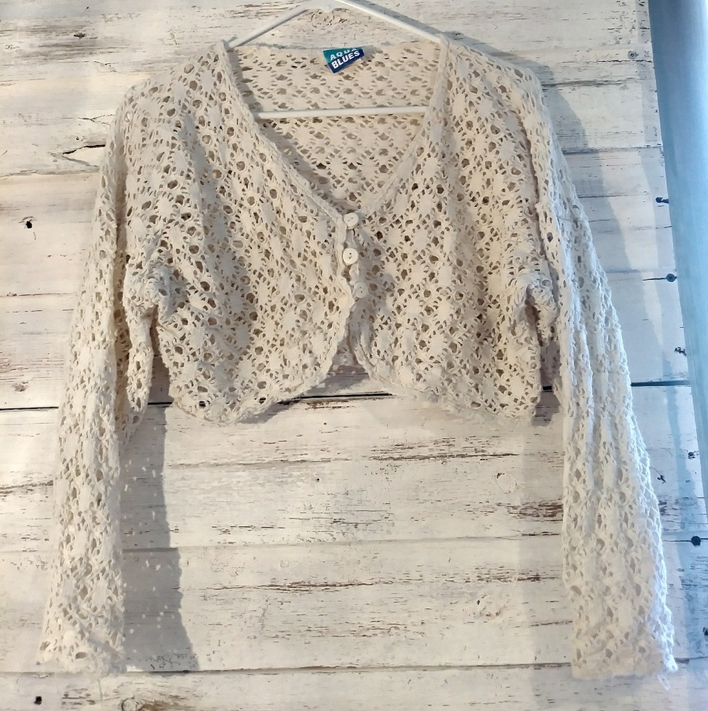 Light Weight Cream Cardigan